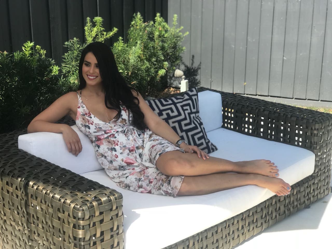 Afortunadamente su embarazo no es de alto riesgo, pero Vanessa prefiere estar tranquila en su hogar, disfrutando del desarrollo de su bebé.