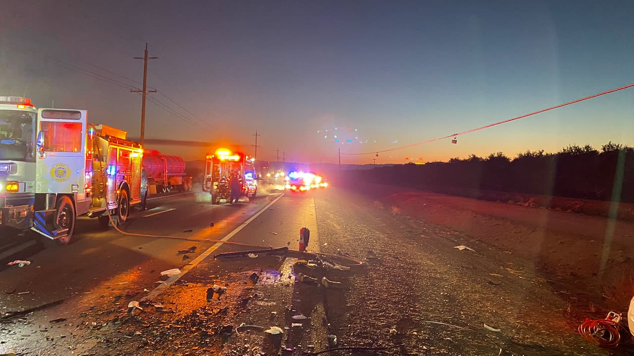 Identifican a los dos conductores que fallecieron tras impactar de frente al sur de Valle