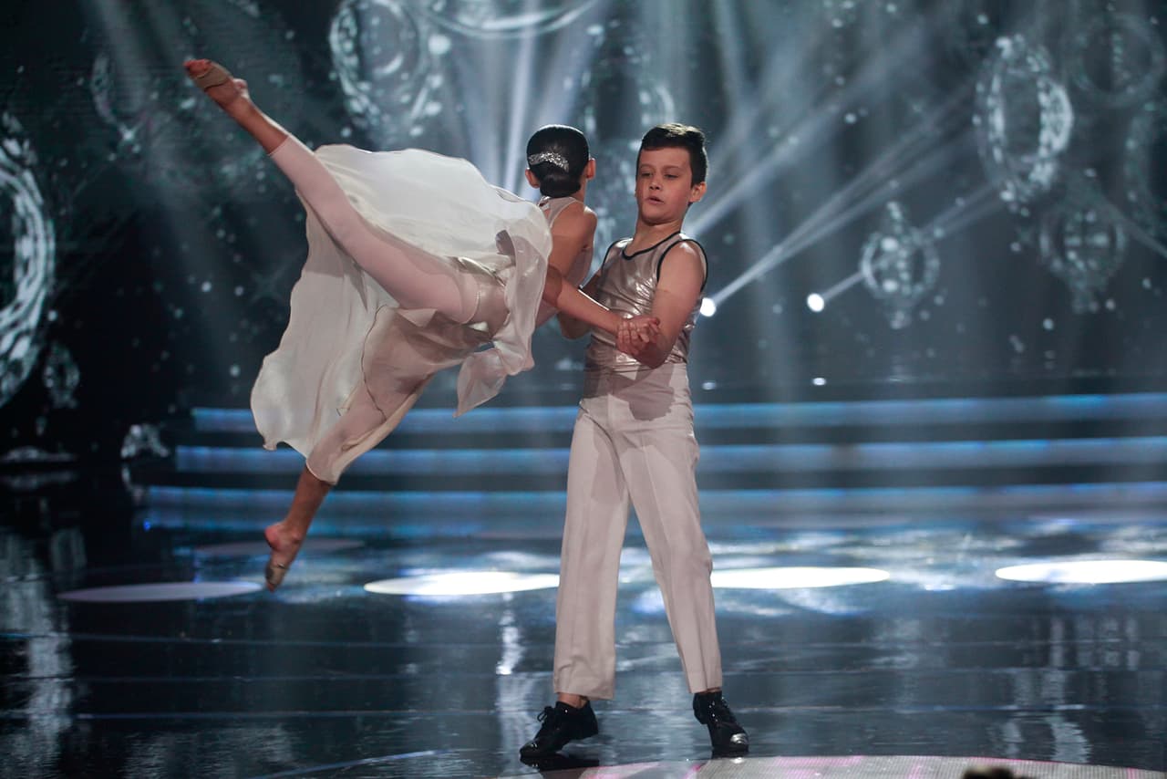 Aunque, obviamente, también disfrutó la coreografía.