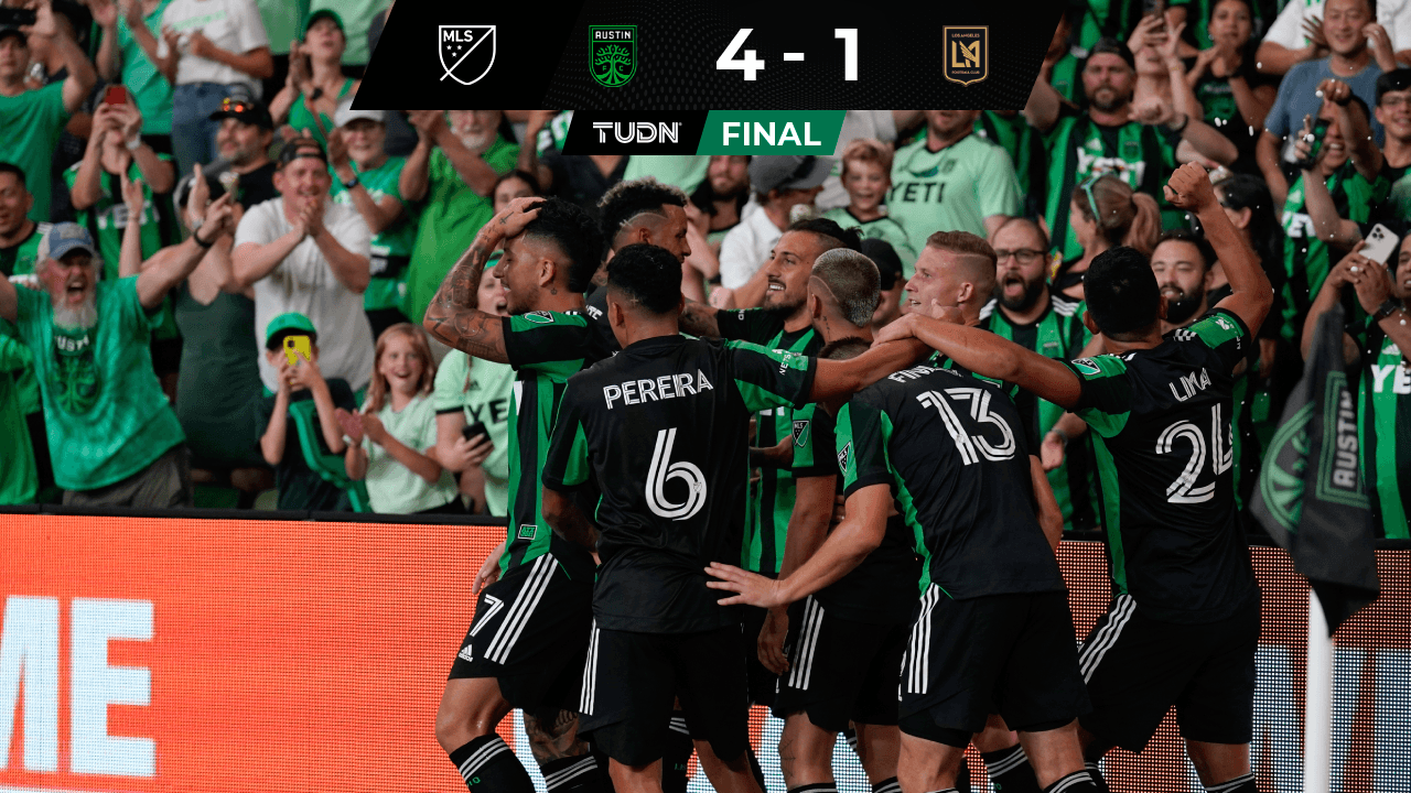 Pesadilla texana para LAFC, tras goleada 4-1 de Austin FC