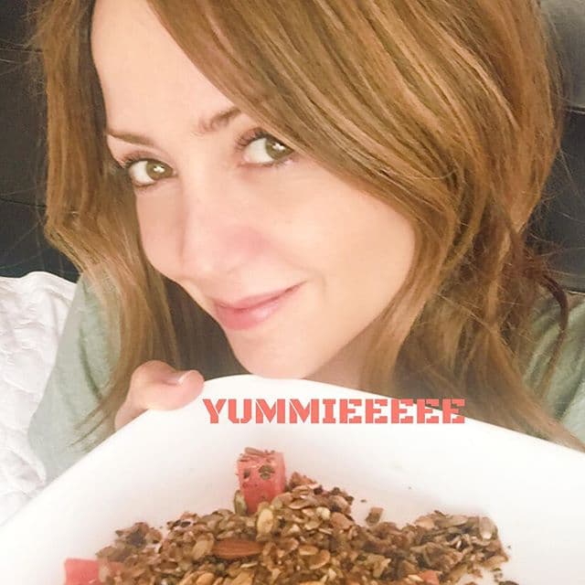 Con esta cara de ángel despierta todas las mañanas Andy.