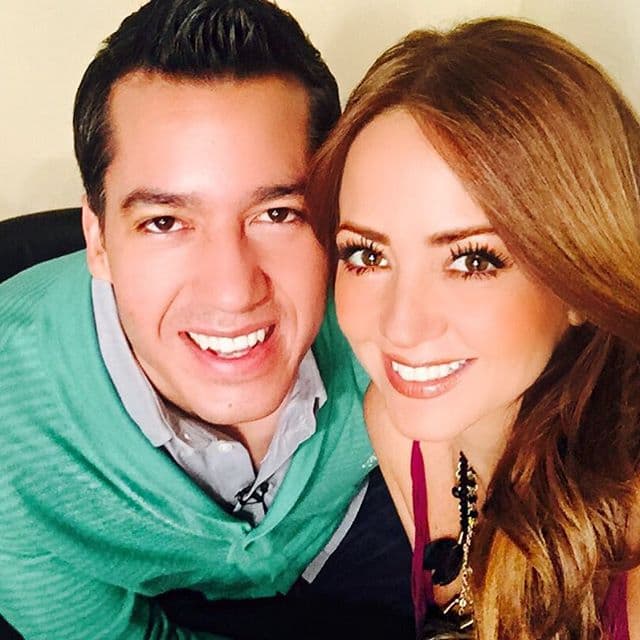 Jorge Ugalde y Andrea Legarreta son grandes amigos.