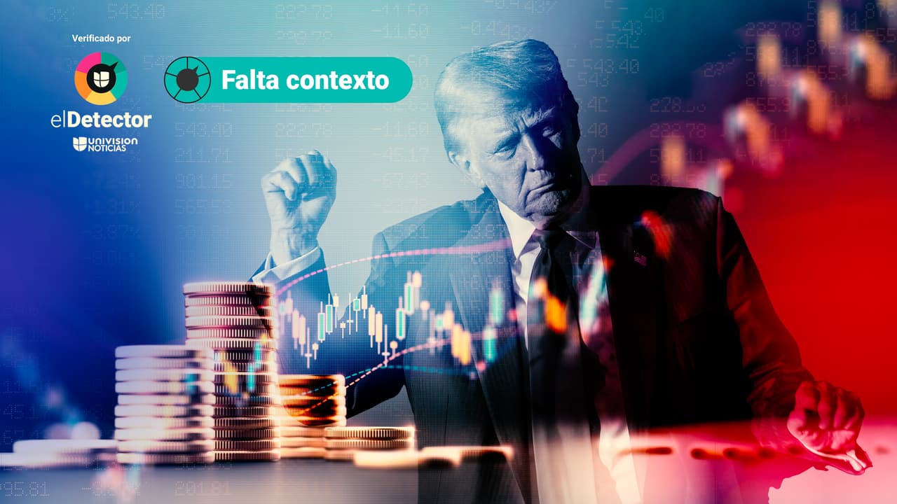 Trump NO tuvo “la mejor economía de la historia" de EEUU, falta contexto a esa afirmación