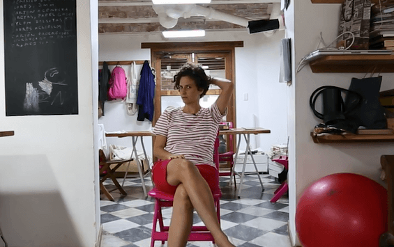 Designer Idania del Río, founder of Clandestina, a Cuban recyled clothing brand