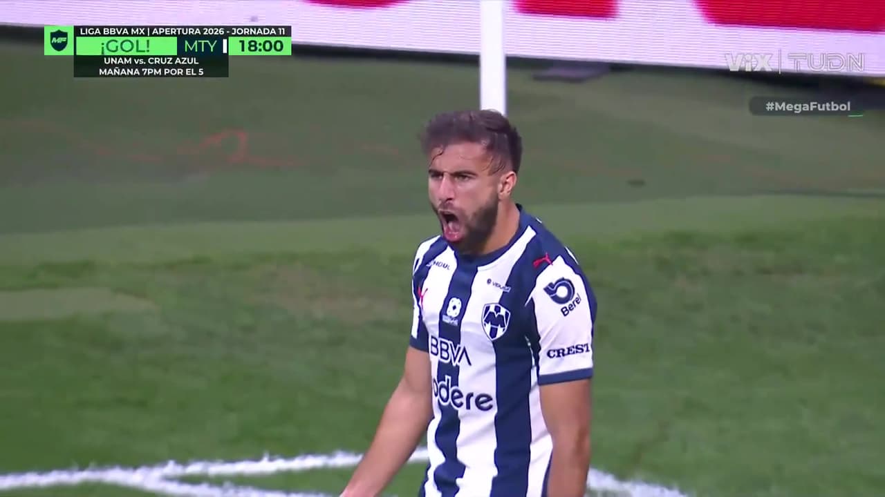 ¡Diego Rossi clava el mejor gol del Apertura 2026 vs. América!