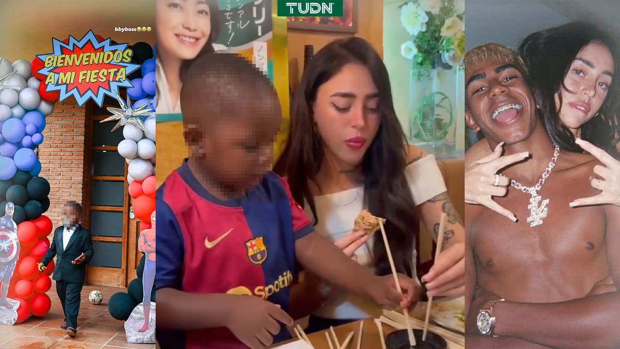 ¡La tía Nicki! La tierna imagen junto al hermano de Lamine Yamal