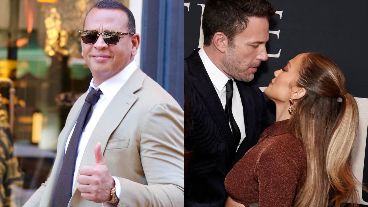 A-Rod hace bromas de su soltería tras su separación de JLo mientras ella besa a Ben Affleck 