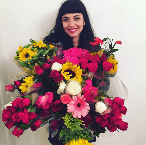 ¡Las flores son su fascinación!