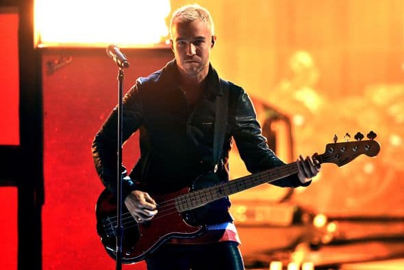 Pete Wentz, bajista de la agrupación.