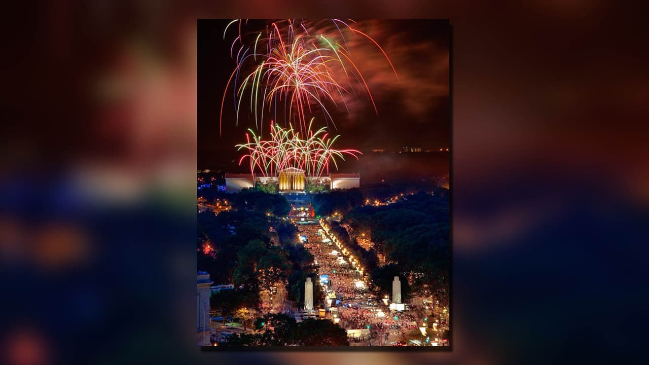 <b>Disfruta del espectáculo de fuegos artificiales en Filadelfia</b>. El espectáculo de fuegos artificiales gratuito se realizará sobre el Museo de Arte de Filadelfia el 4 de julio de 2021, a las 9:30 p.m.
<br>