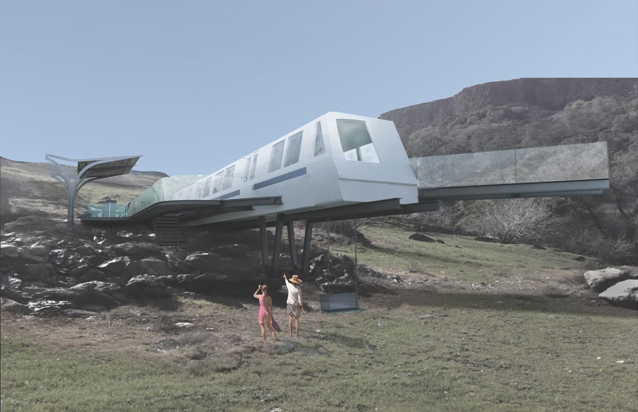 Este fue uno de los ganadores elegidos por el BART. Se trata de un proyecto a cargo del despacho Hernandez-Eli Architecture que planea convertir un viejo vagón en una vivienda o un espacio para rentas de corto plazo.