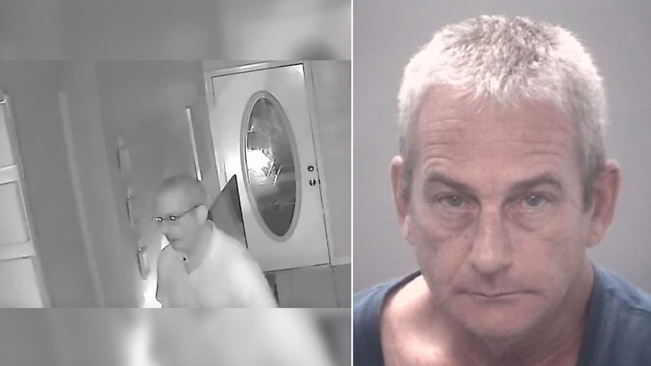 Captan a intruso cuando se desabrocha los pantalones antes de entrar al cuarto de una niña