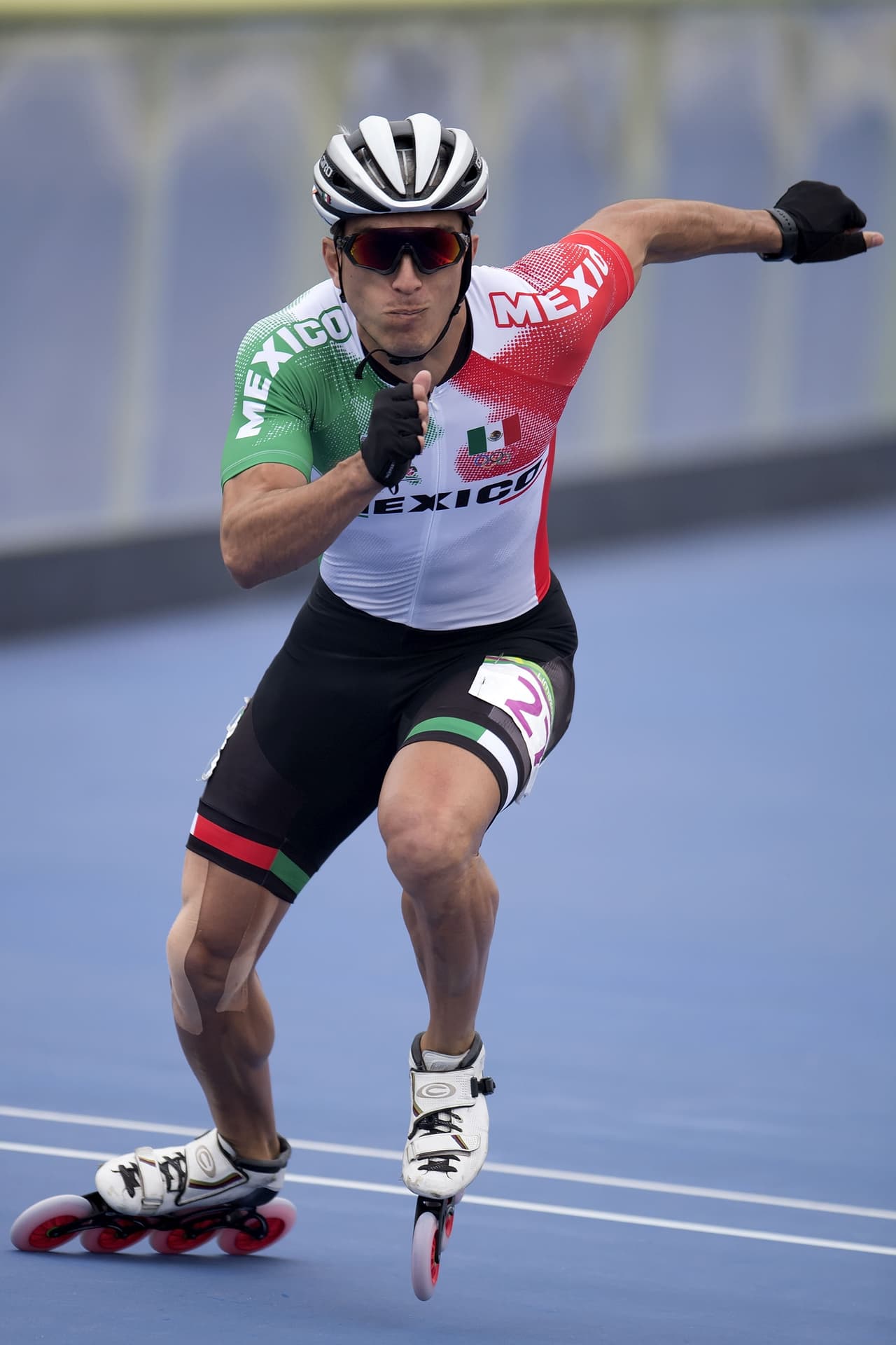 El mexicano acabó dentro del podio solamente por debajo del colombiano Pedro Causil y el venezolano Johan Guzmán.