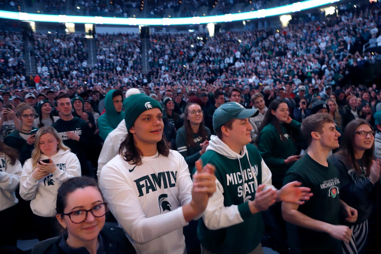 La victoria en tiempo extra de Virginia sobre Purdue el sábado tuvo un aumento de rating televisivo del 14 por ciento respecto a 2018.