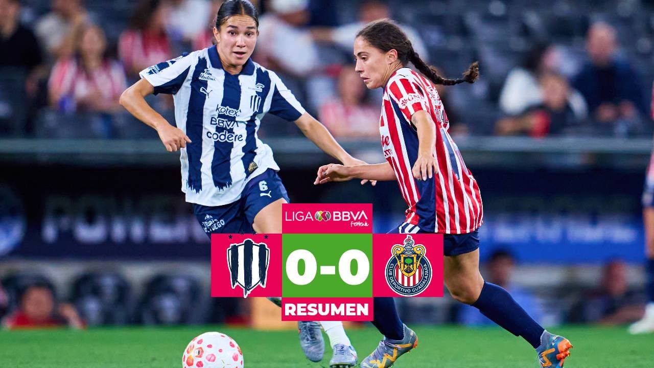 Resumen | Rayadas empata con Chivas y conserva cima