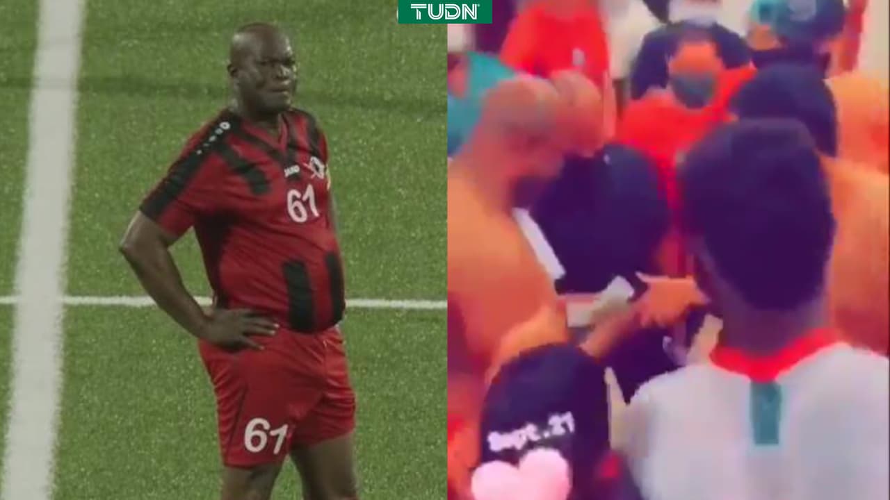 Vicepresidente de Surinam da dinero a jugadores del Olimpia tras jugar a sus 60 años