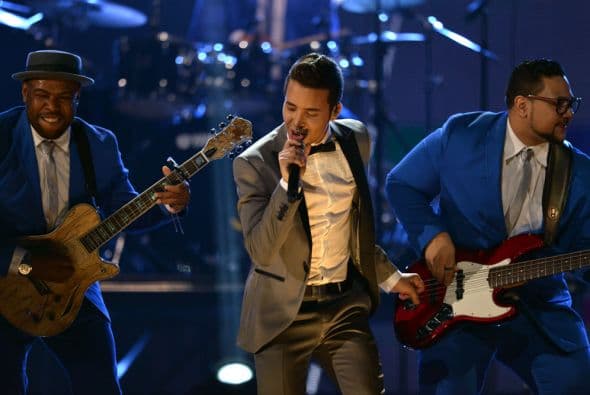 Prince Royce llegó a la ceremonia para cautivarnos con su canción "Te robaré".