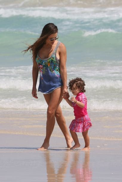 Lola y su amada hija.