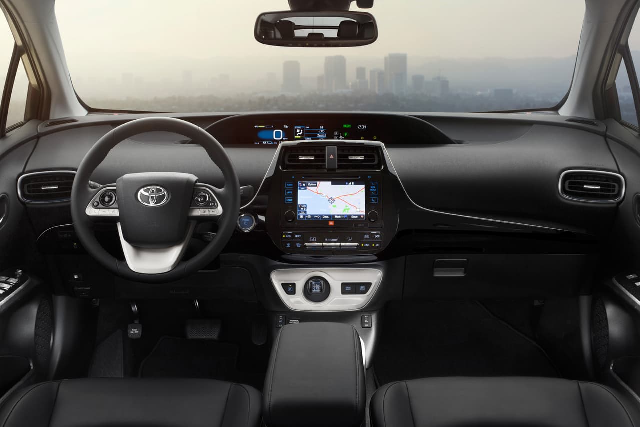 Tablero de instrumentos del Toyota Prius 2016