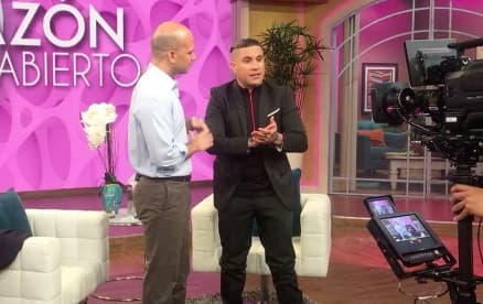 Osmani García narró su historia de adicciones en una charla 'A corazón abierto' con el Dr. Rivera 