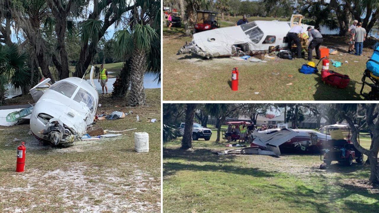 Una aeronave se estrelló tras despegar del aeropuerto en Port Orange