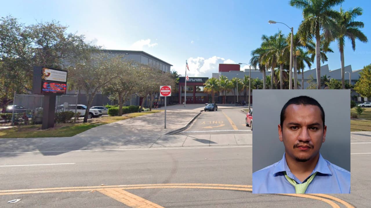 Maestro de escuela de Miami Lakes es acusado de manosear a dos estudiantes de 15 y 16 años