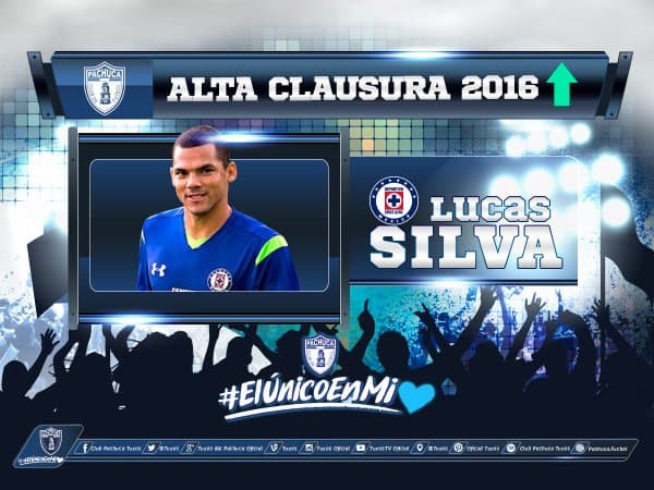 Lucas Silva deja Cruz Azul y va a Pachuca