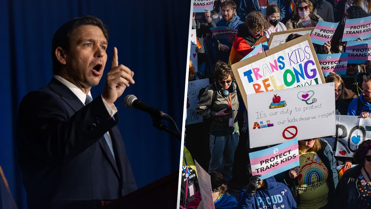 Estudiantes de Florida toman las calles en rechazo a legislaciones dirigidas a la comunidad LGBTQ+ 