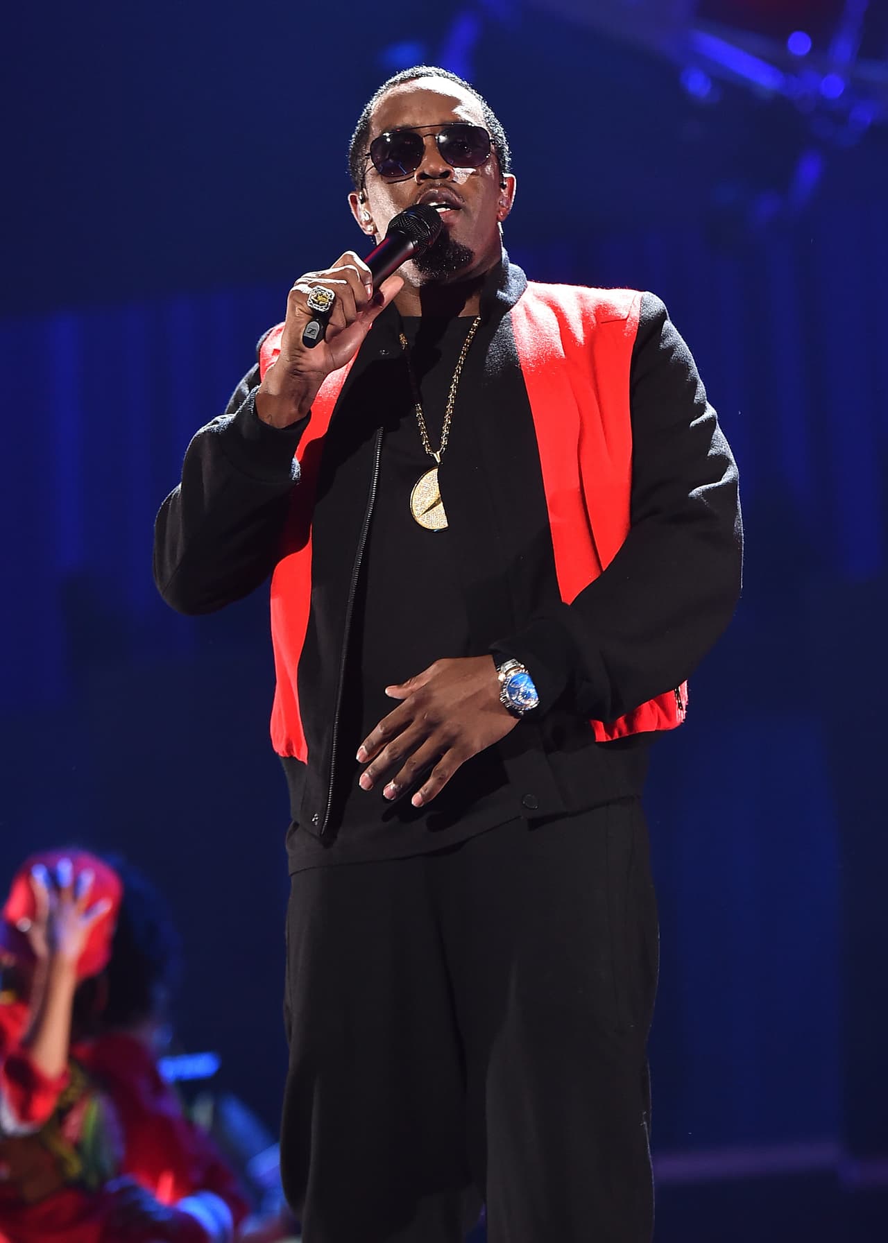 En ese mismo escenario apareció Puff Daddy, quien estaba muy emocionado por esta presentanción.