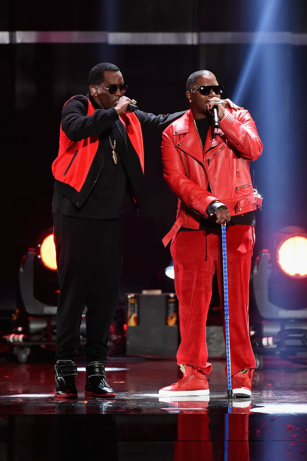 Ambos pusieron todo el ritmo.