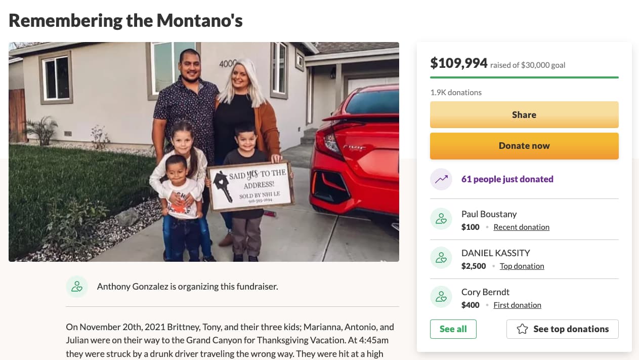 Ladrones saquean una casa después de que cuatro miembros de la familia murieran en un accidente 