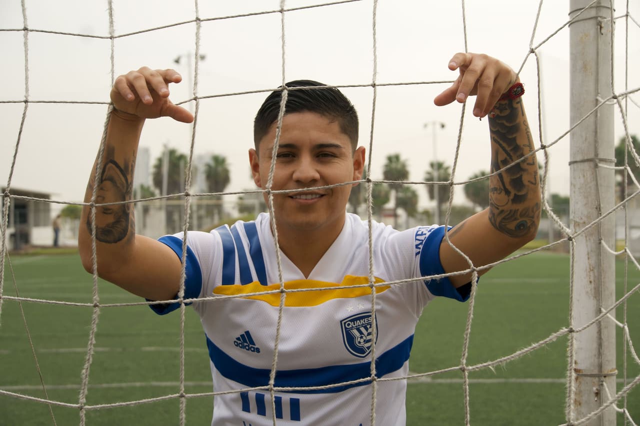 Así luce ‘La Chofis’ vistiendo los colores de San Jose Earthquakes | El cuadro californiano anunció que Javier Eduardo López llega a préstamo por un año.