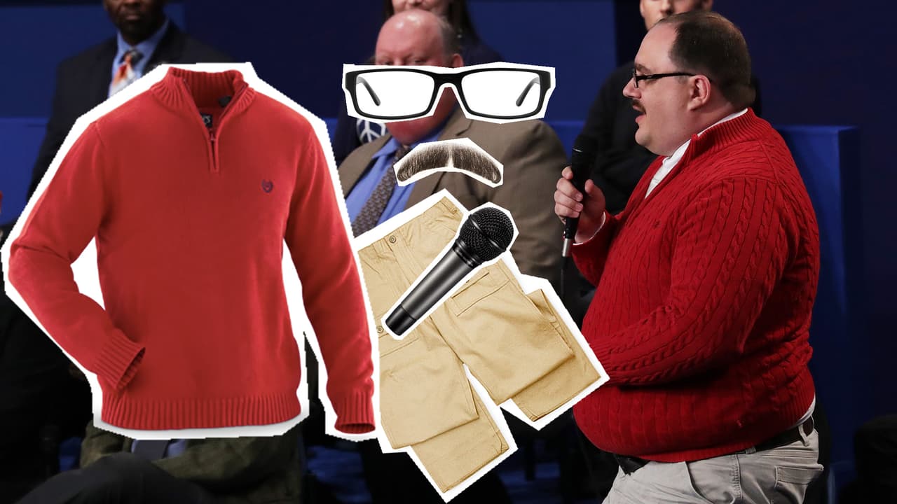 El look de Ken Bone (y su suéter rojo) se convierte en el disfraz de Halloween más buscado