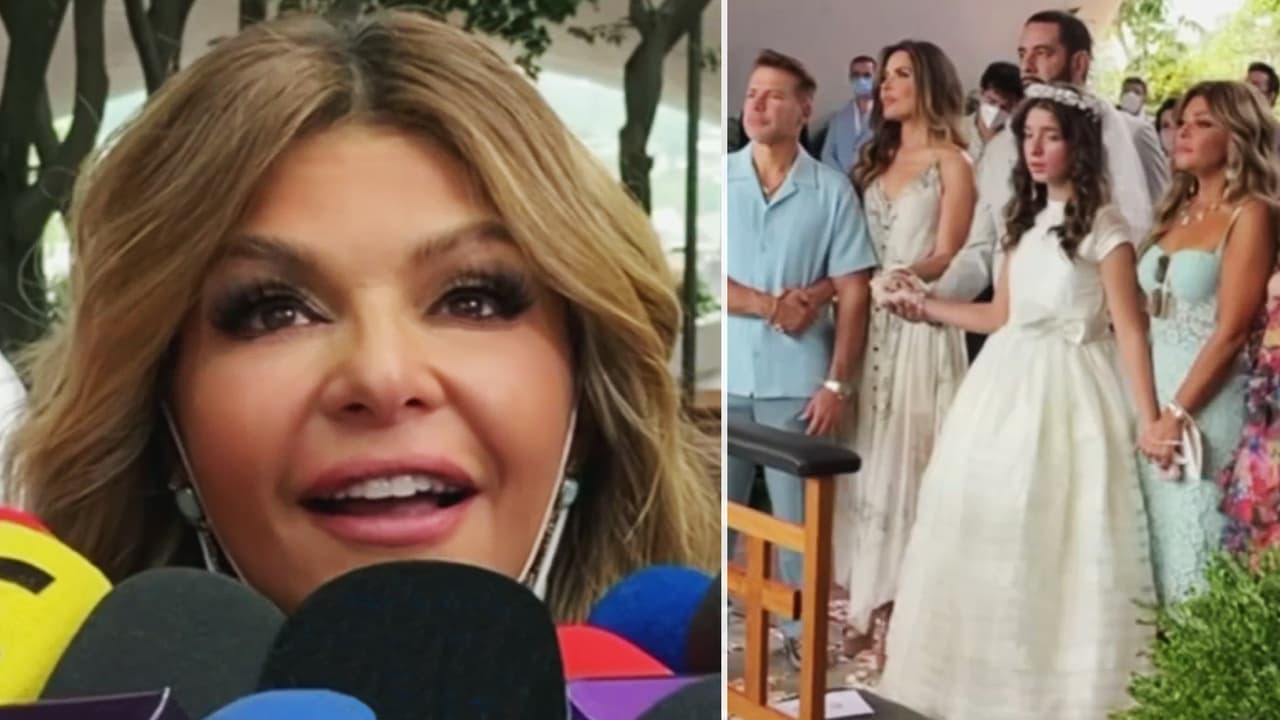 "Las almas siguen juntas": Itatí Cantoral estuvo acompañada de su exesposo en la primera comunión de su hija María