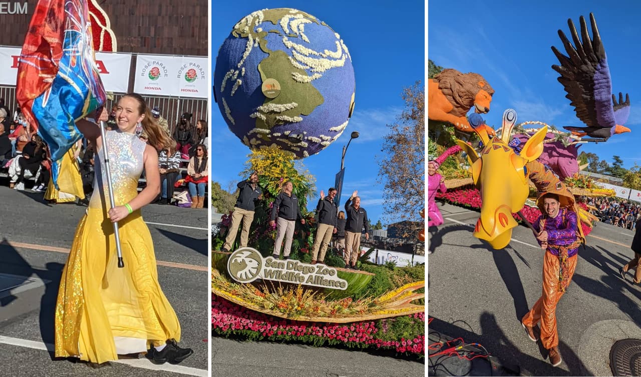 La versión 133 del
<a href="https://tournamentofroses.com/" target="_blank">Desfile de las Rosas</a> regresó a las calles de Pasadena tras una pausa del evento en vivo en el 2020 debido al coronavirus.