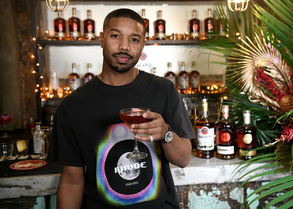 NEW YORK, NEW YORK - FEBRUARY 13: Michael B. Jordan at the BACARDI Mixology Lab on February 13, 2019 in New York City. (Photo by Craig Barritt/Getty Images for BACARDI rum)