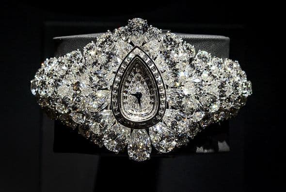 Este reloj fue nombrado por la marca Graff como: "la fascinación".