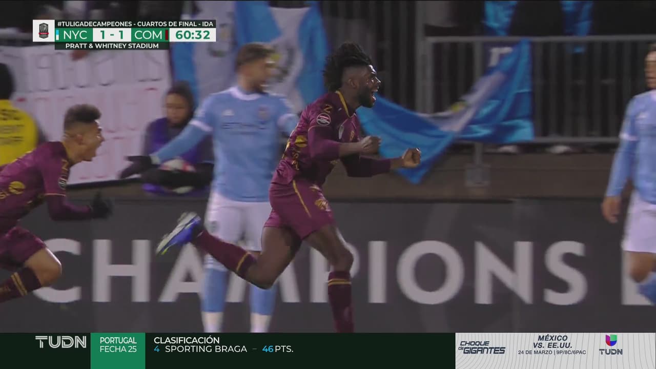 ¡Empata Gamboa! Manuel anota el 1-1 para Comunicaciones