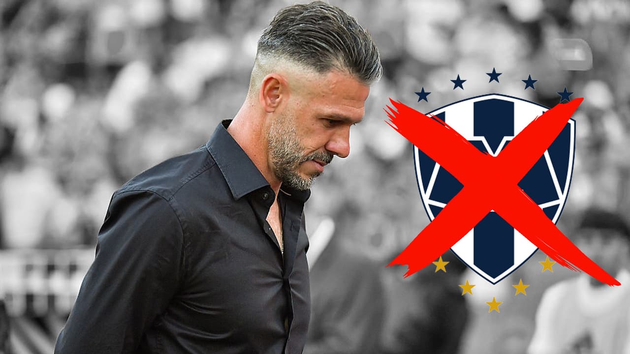 Martín Demichelis no seguirá como entrenador del Monterrey