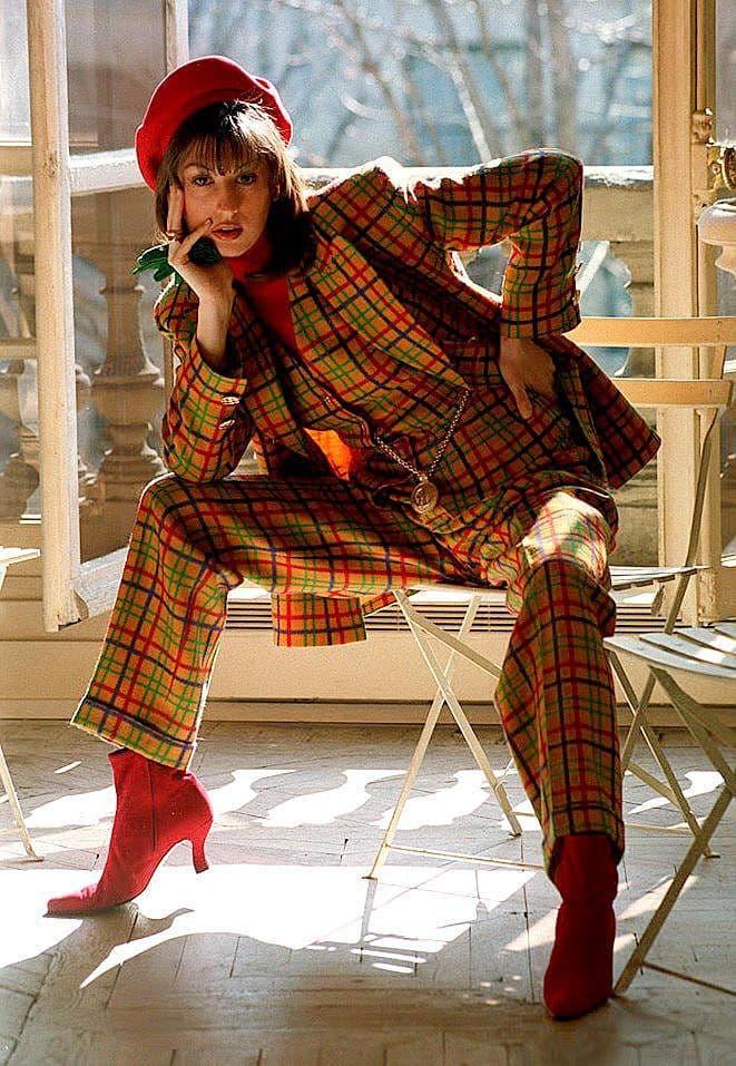 En la temporada otoño - invierno las telas cuadriculadas se apoderaban de los escaparates.