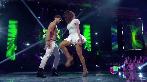 Uno de los grandes momentos de la cuarta temporada fue cuando Pedro Moreno bailó así con Alejandra Espinoza.