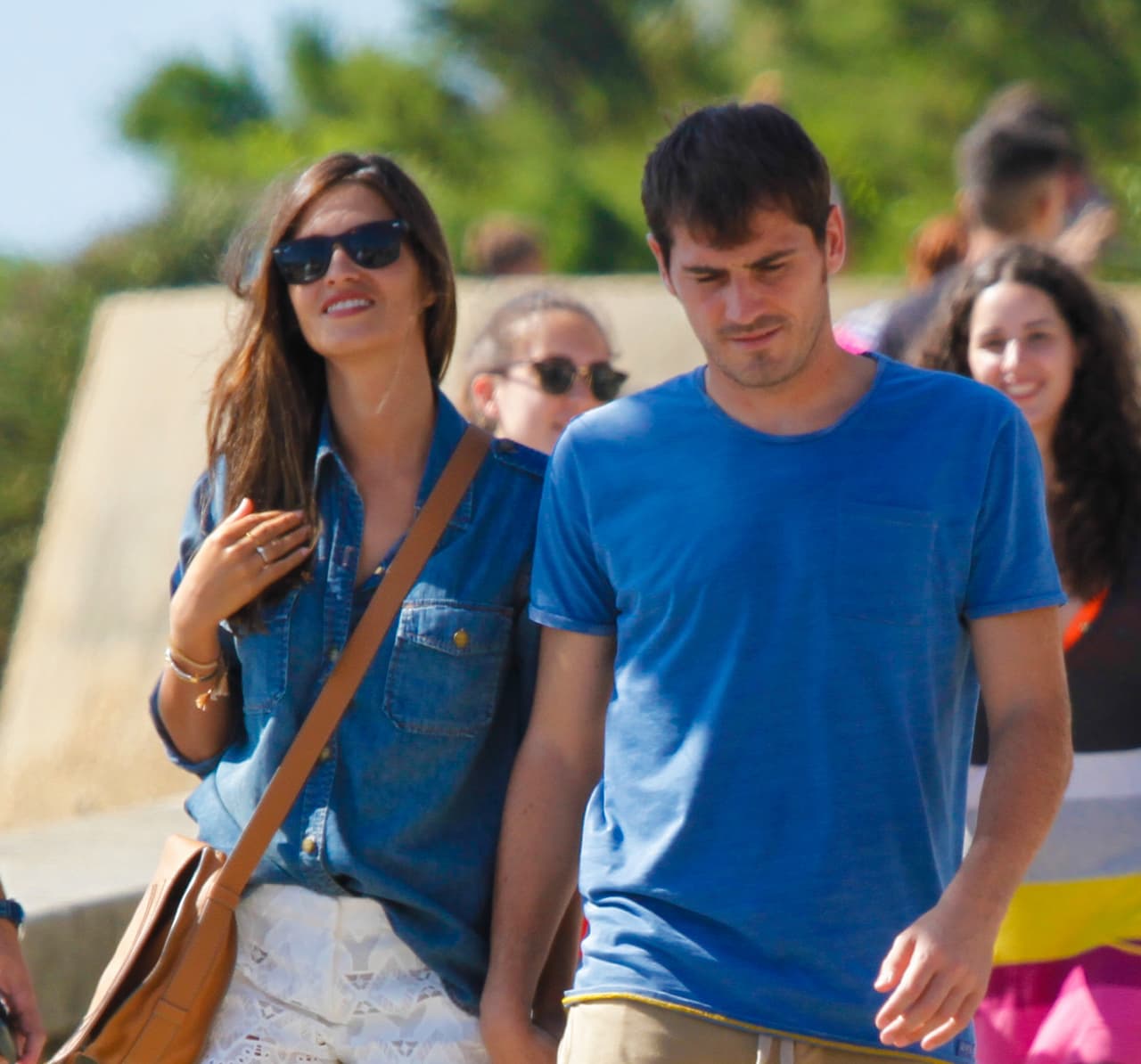 Algunos medios portugueses, revelaron que la feliz pareja está alojada en una suite familiar del Hotel Sheraton.