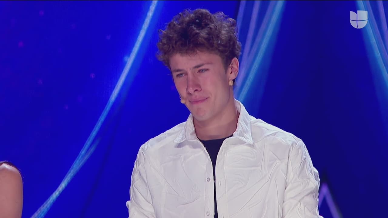 Juanpa Zurita no pudo contener las lágrimas al escuchar las palabras de María del Sol.