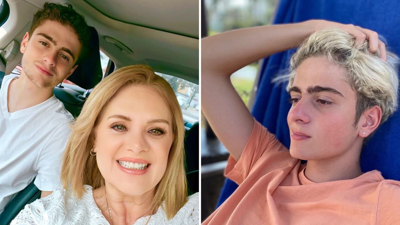 Erika Buenfil asegura que si su hijo Nicolás se quiere ir a vivir solo "ni se podría mantener"