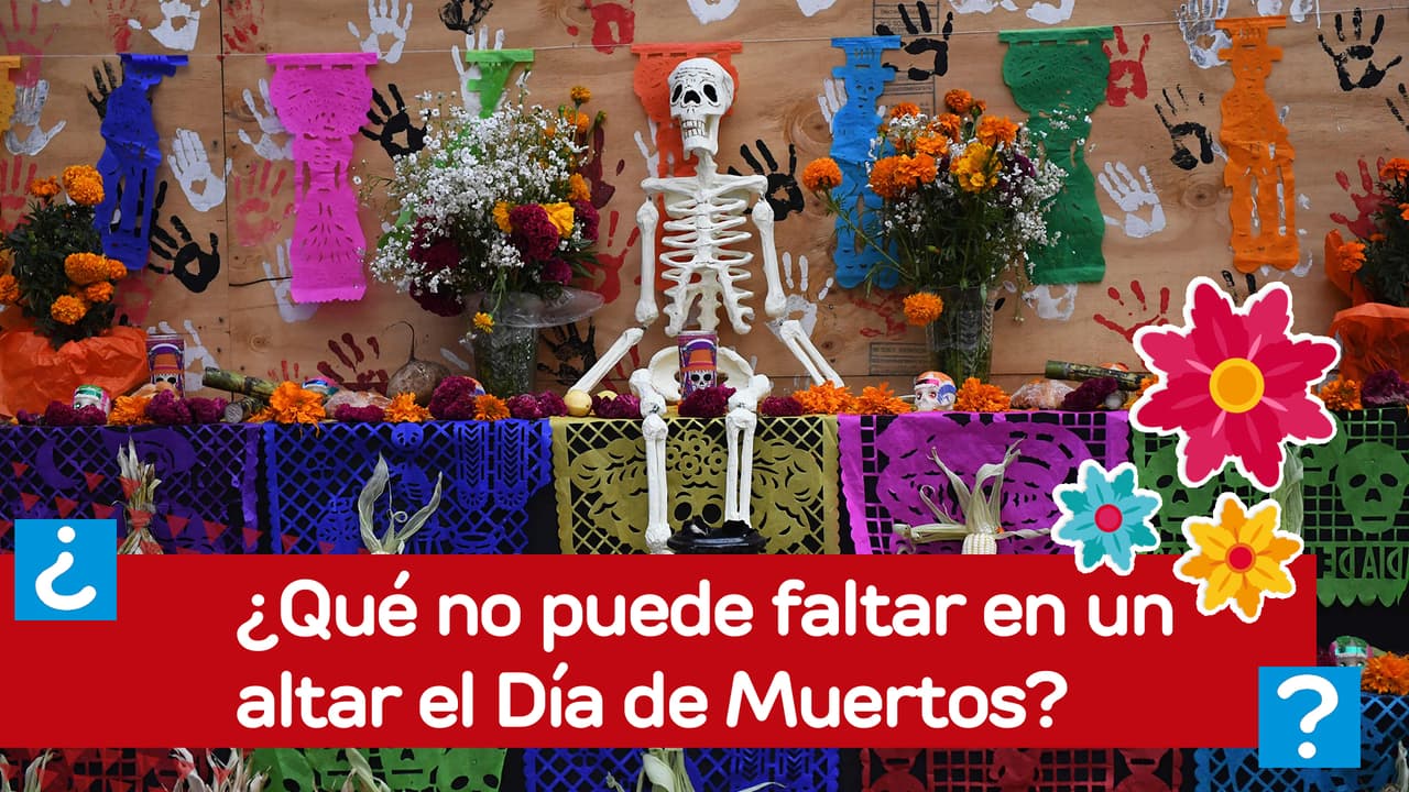 Las ofrendas más comunes de los mexicanos en el Día de Muertos