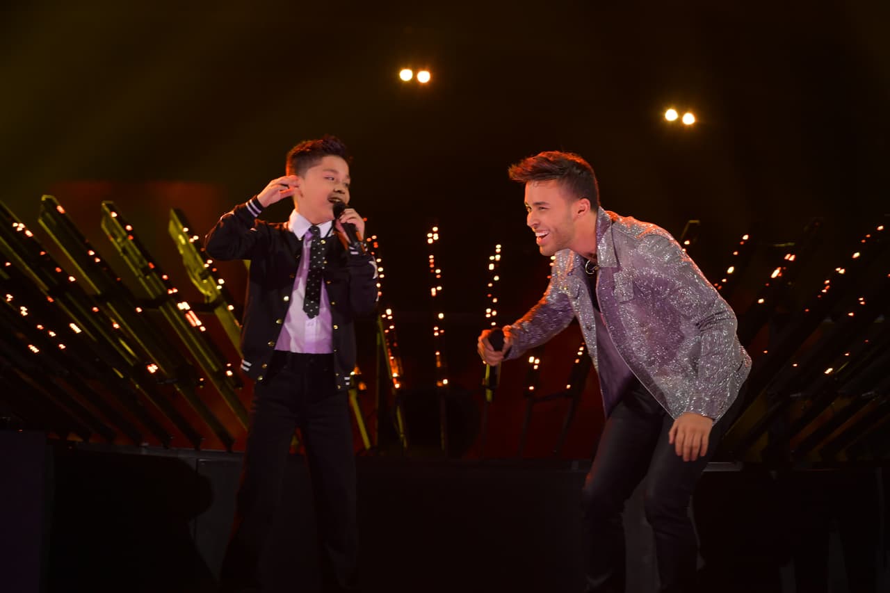 Ambos cantaron 'Moneda', uno de los éxitos de Prince Royce.