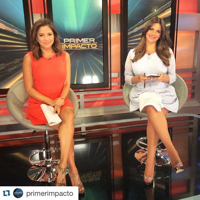 Con su gran amiga Pamela.