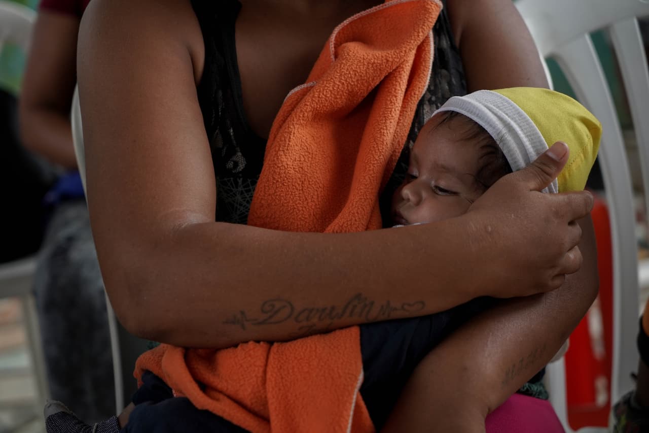 El programa de recuperación nutricional fue financiado por la ONG venezolana
<i>Meals4Hope</i>.