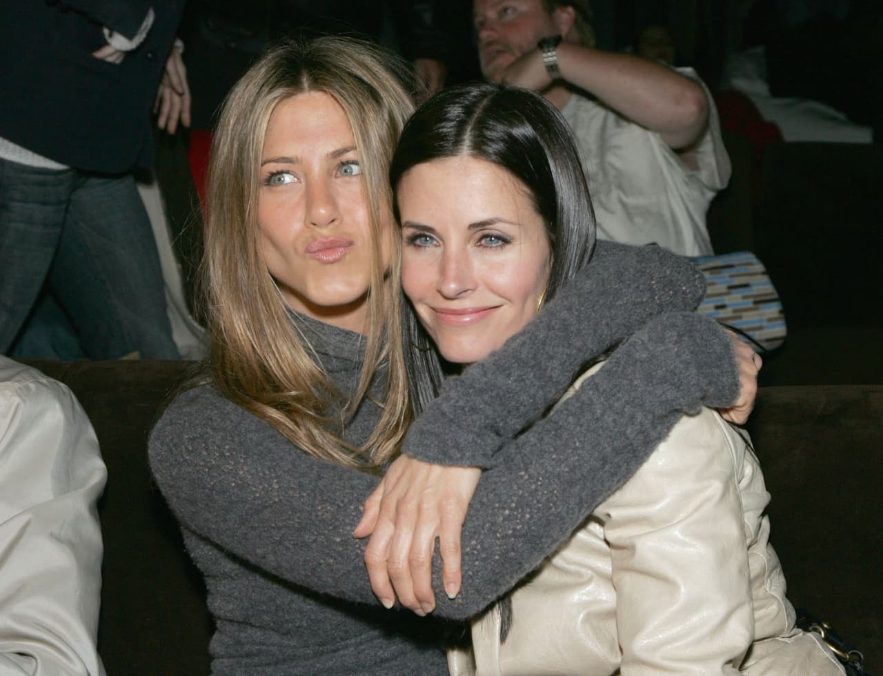 Jennifer Aniston y Courteney Cox compartieron créditos en la célebre serie de televisión 'Friends'.