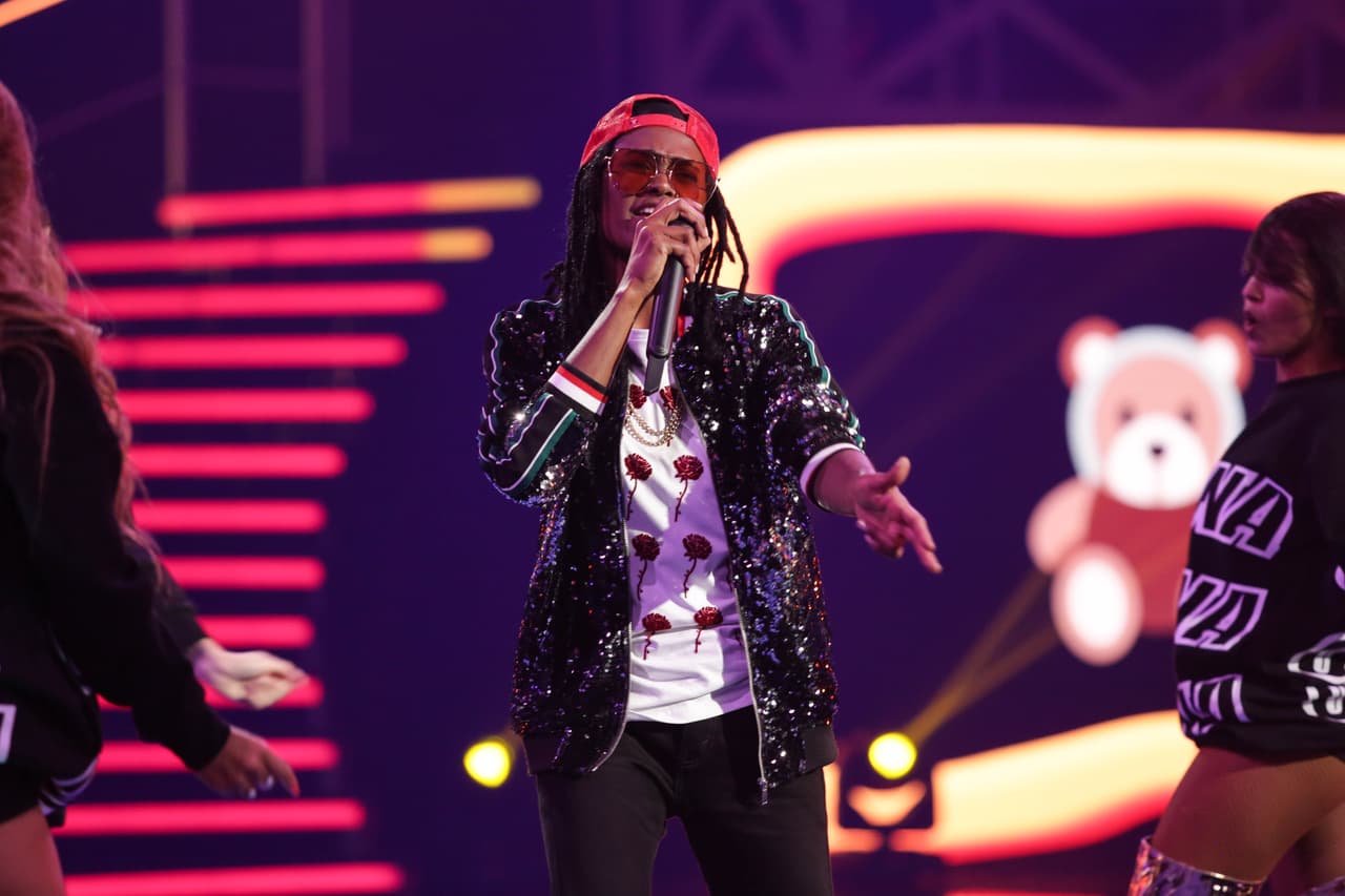 La dominicana cantó 'Dile que tú me quieres'.